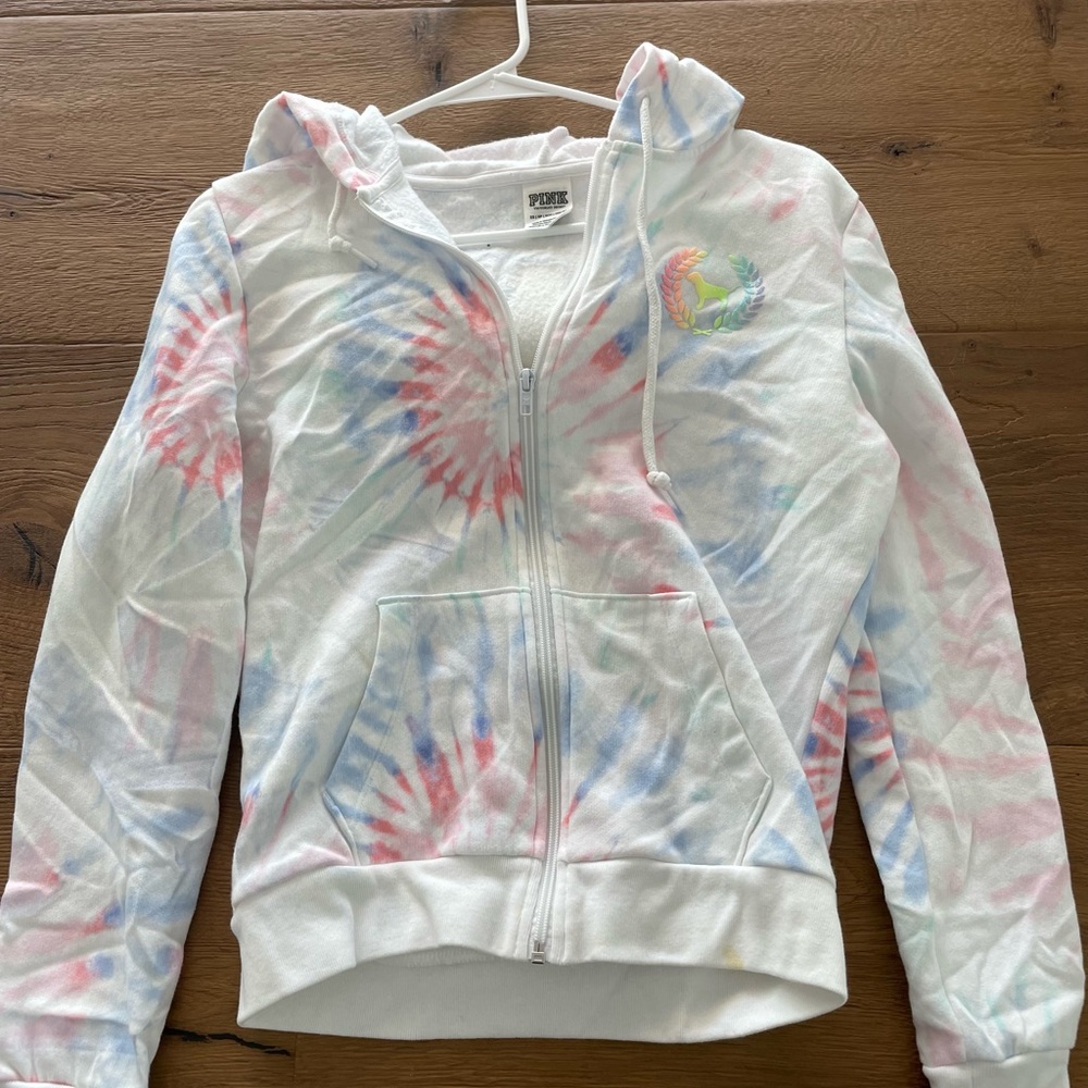 Victoria Secret PINK zip up hoody size XS